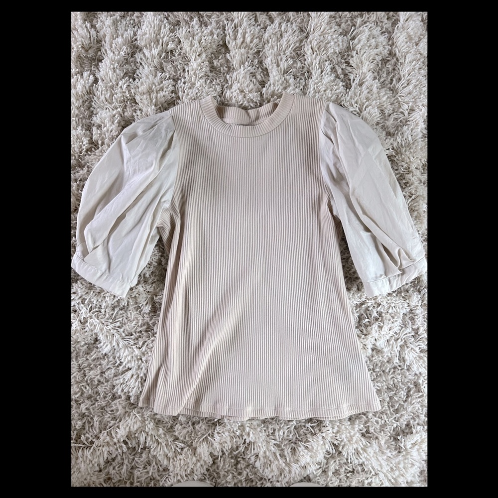Puffy Sleeve Blouse